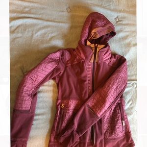 LuluLemon reflective fleece athletic Jacket